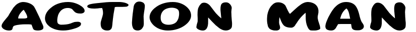 Action Man Extended Bold font