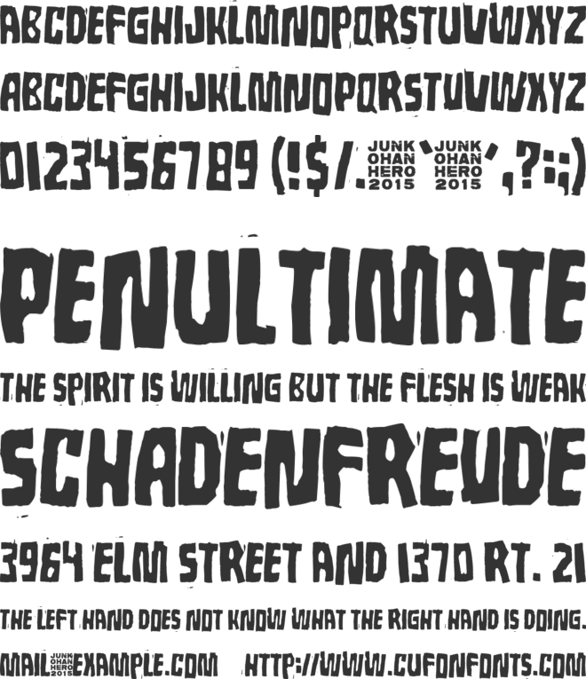 Lost in moments font preview