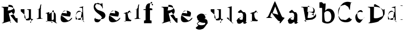 Ruined Serif Regular font