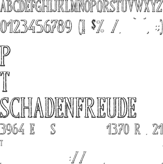 HERCULE VS GOLLIATH font preview