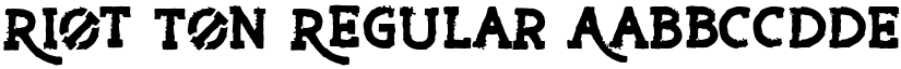 Riot Ton Regular font