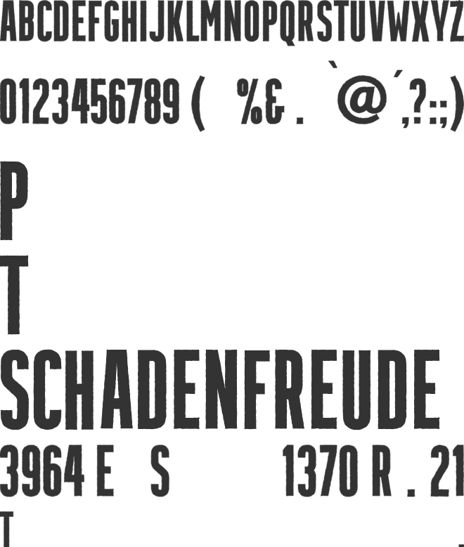 Krechanstaud Gothic font preview