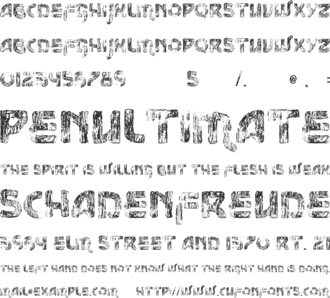 vtks message font preview