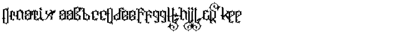 Ornatix font