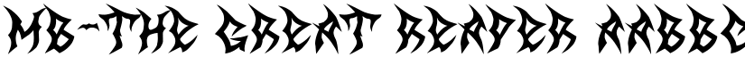 MB-The Great Reaper font