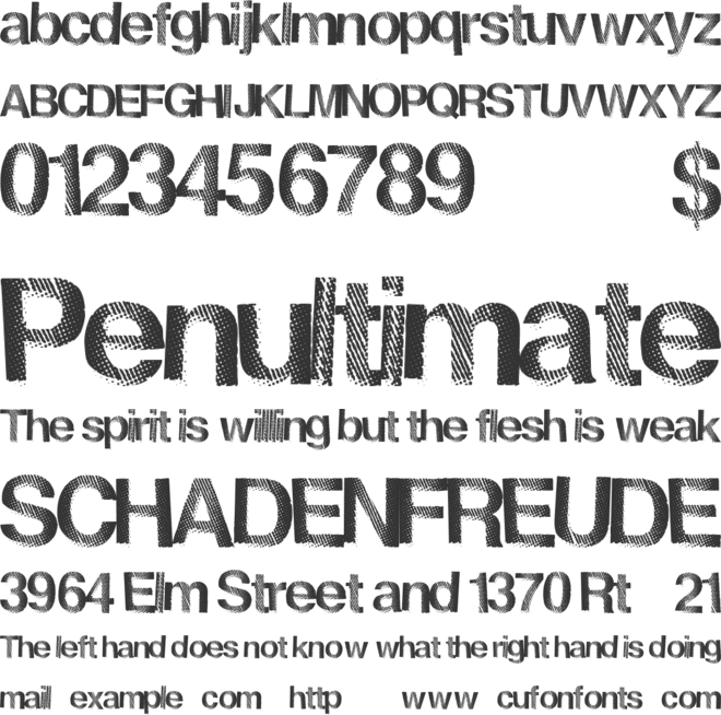 FrenchDisco font preview