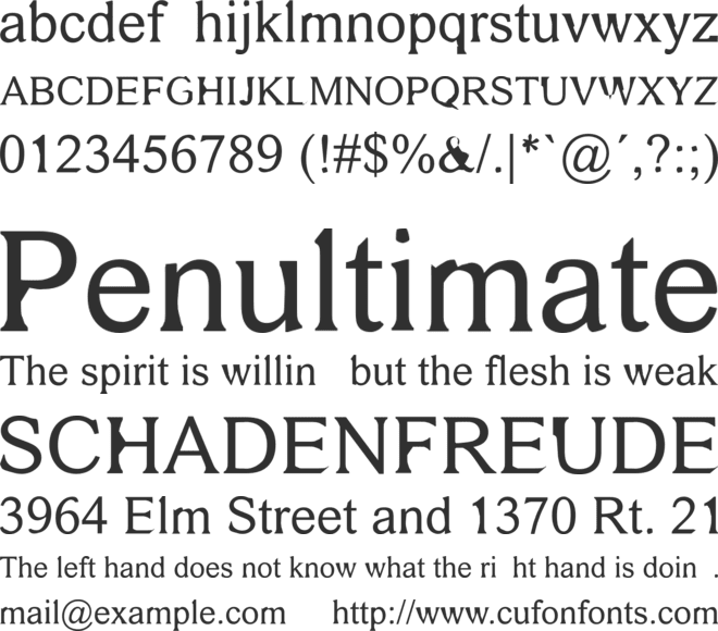 FKR Area51Life font preview