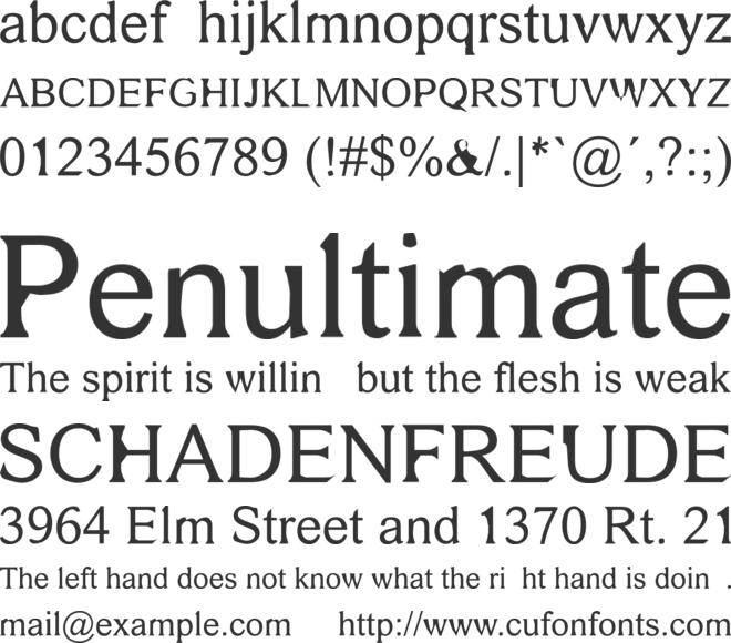 FKR Area51Life font preview