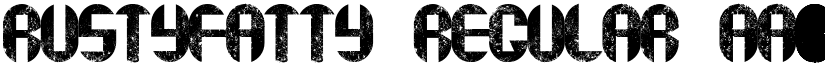 rustyfatty font download