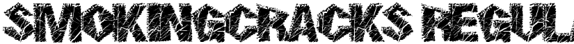 SmokingCracks Regular font