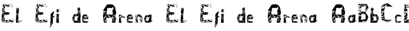 El Efi de Arena El Efi de Arena font
