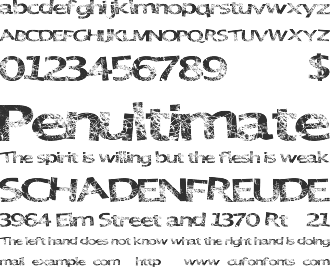 GreatParty font preview