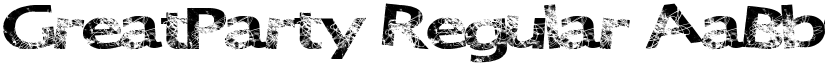 GreatParty Regular font