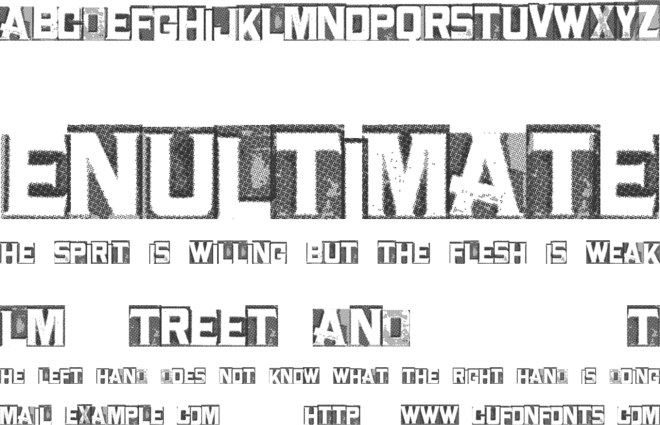 MetalBlockTwo font preview