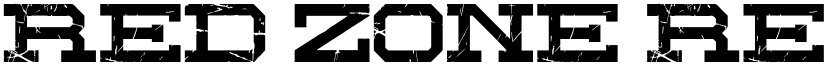 Red Zone Regular font