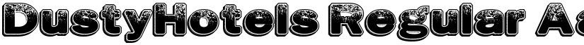 DustyHotels Regular font