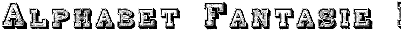 Alphabet Fantasie font download