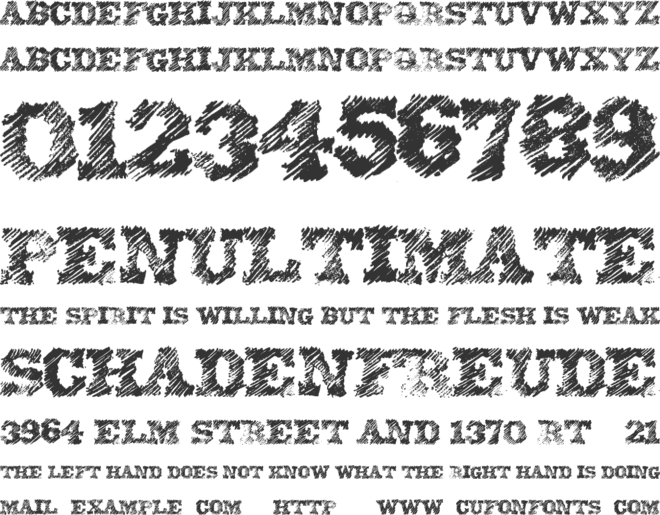 EightyOne font preview