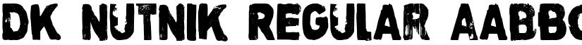 DK Nutnik Regular font