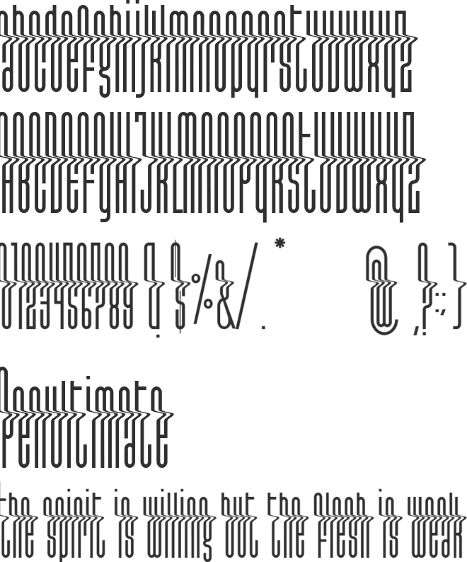 Dos04 font preview
