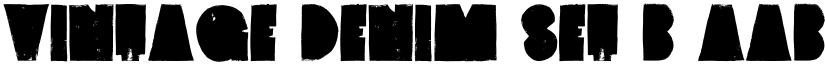 Vintage Denim Set B font