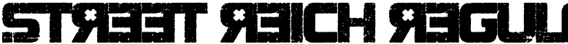 Street Reich Regular font