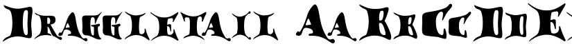 Draggletail font download