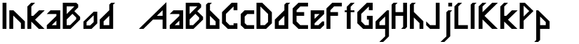 InkaBod font