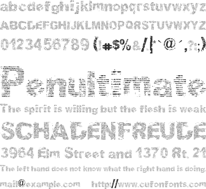 CallMeMaybe font preview
