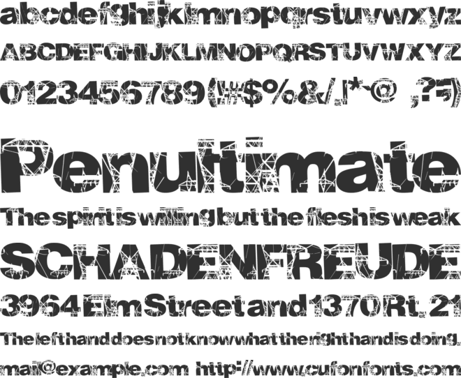 PowerPlay font preview