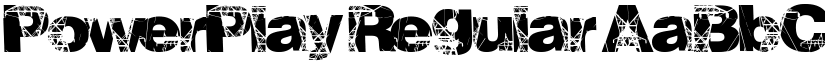 PowerPlay Regular font