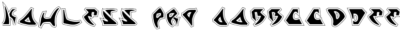 Kahless Pro font