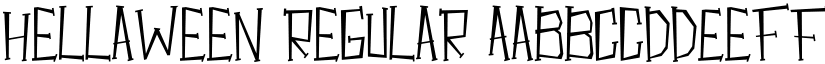 Hellaween Regular font