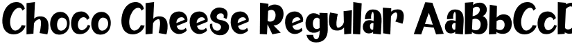 Choco Cheese Regular font