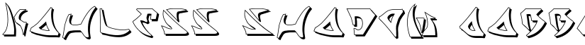 Kahless Shadow font