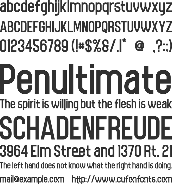 Pastilaris font preview