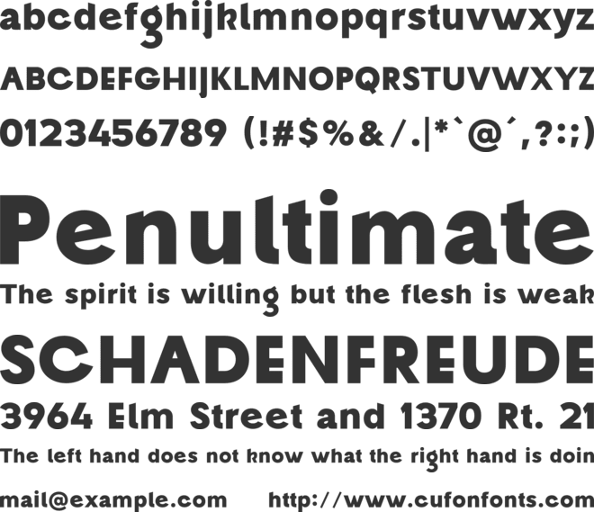 travel elegant font preview