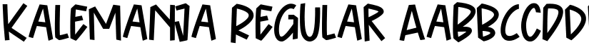 Kalemanja font download