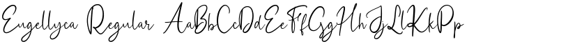 Eugellyca Regular font