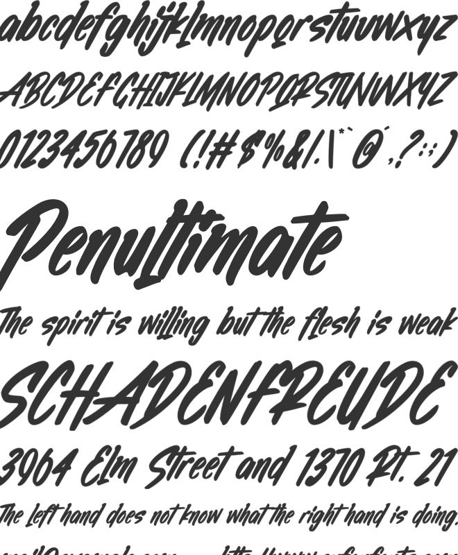 Rosario Folk font preview