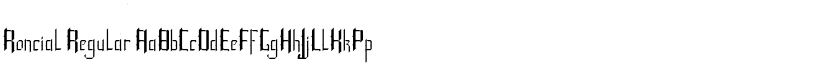 Roncial font download