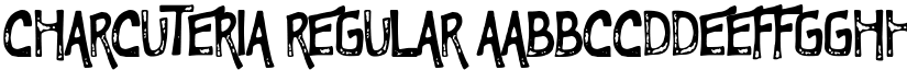 Charcuteria Regular font