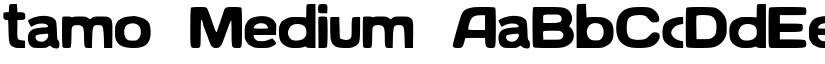 tamo Medium font