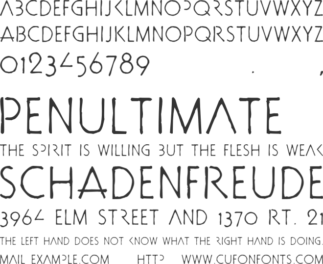 doctorBob font preview