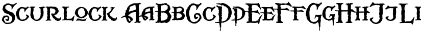 Scurlock font download