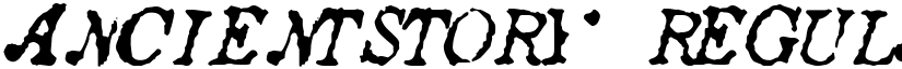 AncientStory Regular font