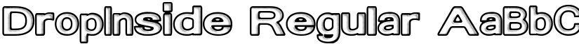 DropInside font download