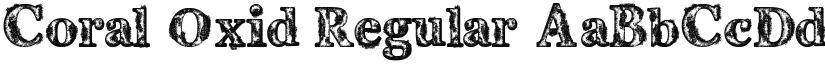 Coral Oxid font download
