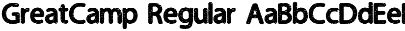 GreatCamp font download