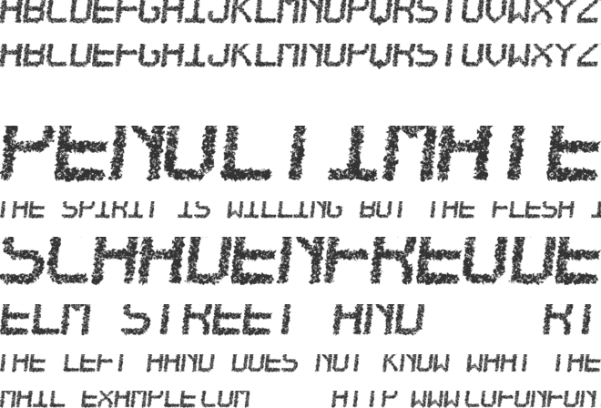 Estorea tfb font preview